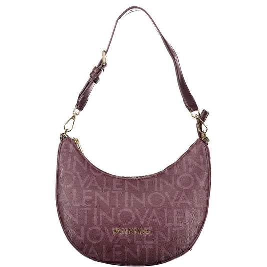 Rosso Polyurethane Women Handbag