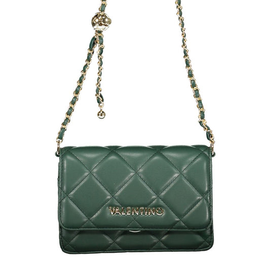 Verde Polyurethane Woman Shoulder Bag