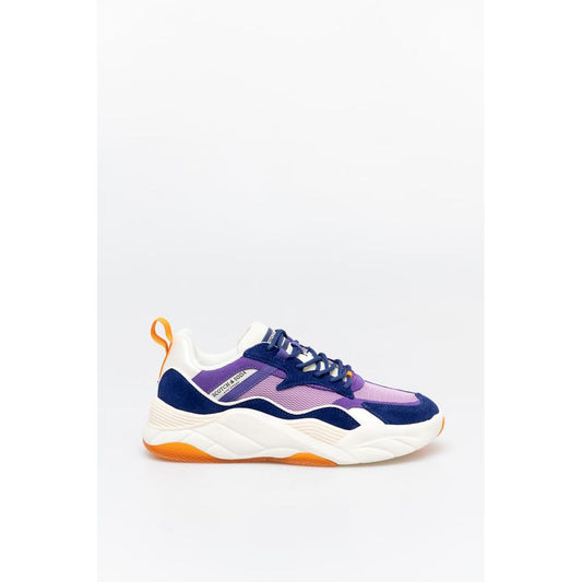 Multicolor Cotton Chunky Sneakers