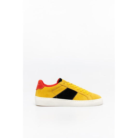 Multicolor Leather Low Top Sneakers