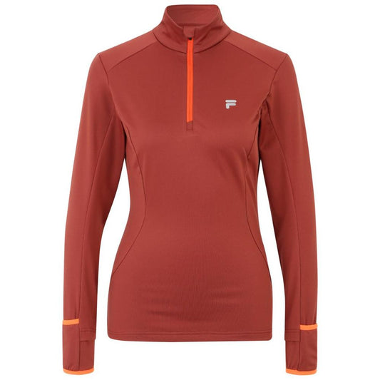 Burgundy Polyester Sweatshirt