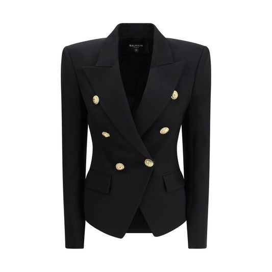 Black Wool Oves Aries Blazer