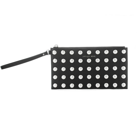 Brown Leather Clutch Bag
