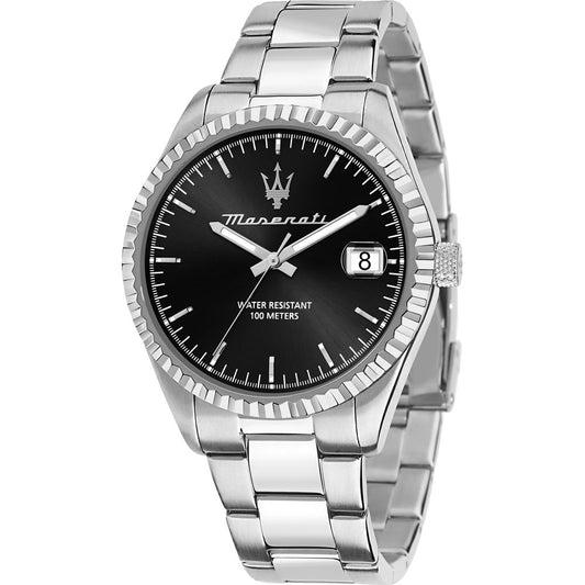 Silver Stainless Steel Dress Watch