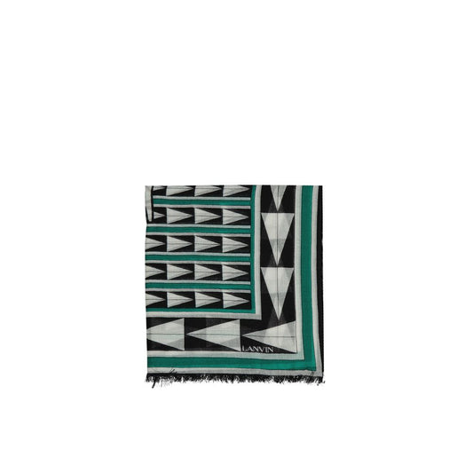 Bicolor Wool Foulard