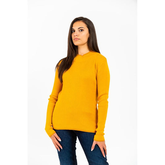 Yellow Wool Sweatshirt