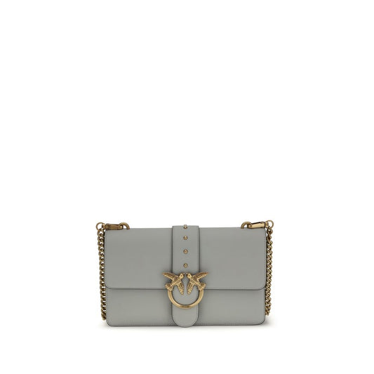 Gray Calf Leather Bos Taurus Shoulder Bag