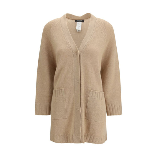 Beige Wool Cardigan