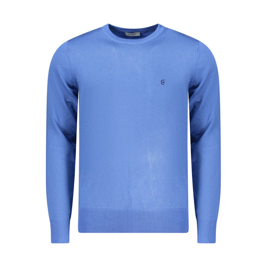 Blue Nylon Sweatshirt