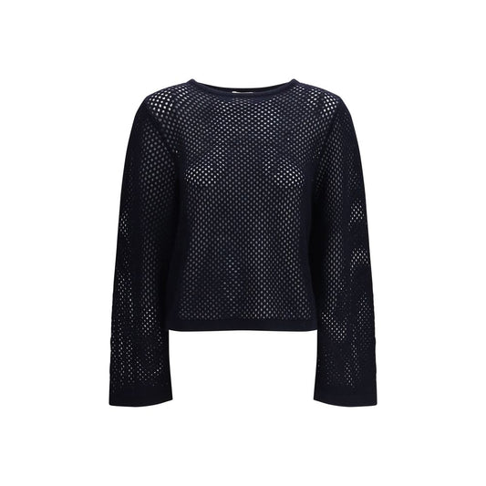 Blue Wool Sweatshirt
