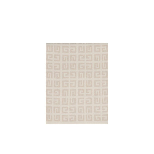 Beige Cashmere Scarf