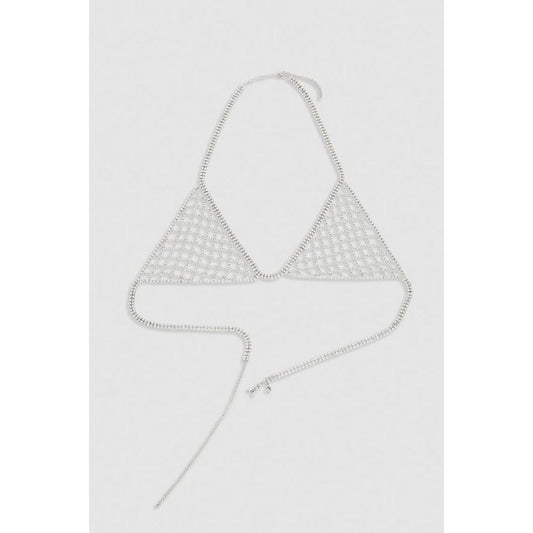 White Copper Bra