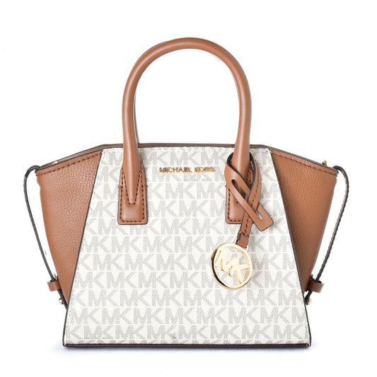Beige Canvas Handbag