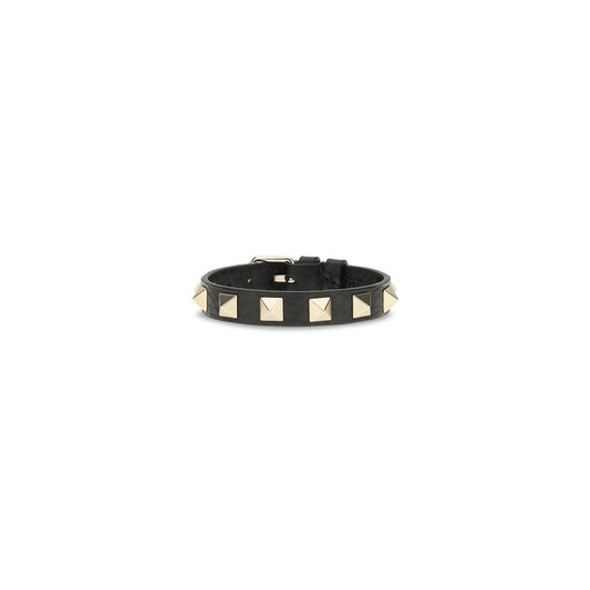 Black Calf Leather Bos Taurus Bracelet