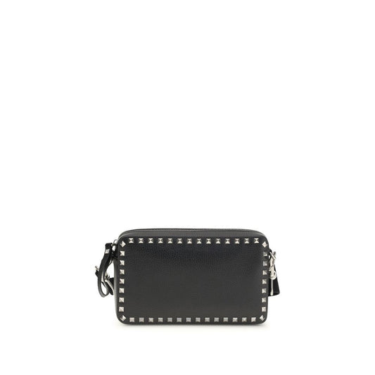 Black Calf Leather Bos Taurus Shoulder Bag