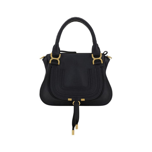 Black Calf Leather Bos Taurus Handbag