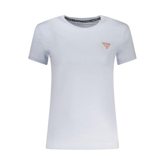 Azzurro Cotton Women T-Shirt