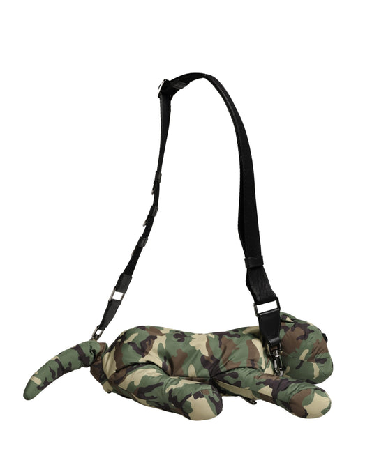 Multicolor Camouflage Animal Silhouette Waist Borse Bag