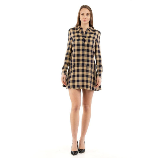 Multicolor Viscose Casual Dress