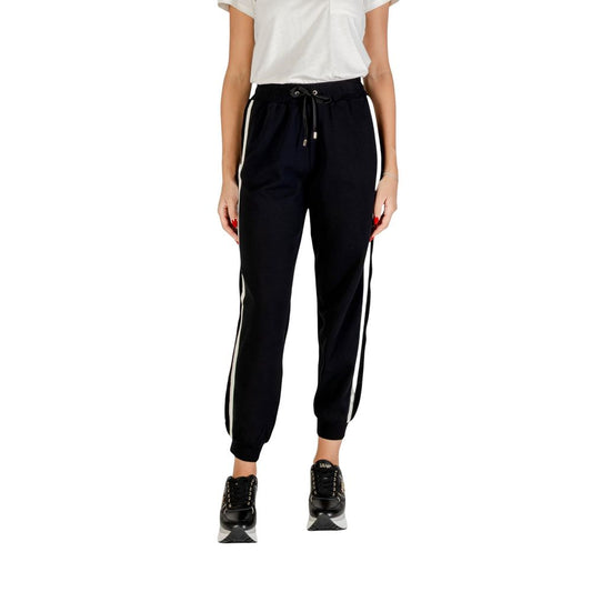 Black And White Cotton Joggers (Workout Pants)