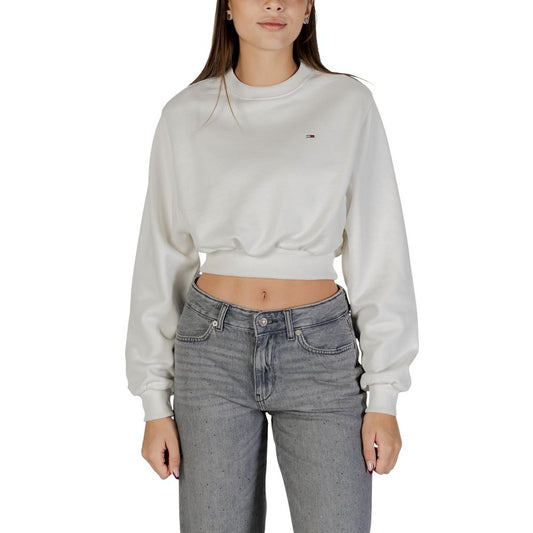 Cream Recycled Cotton Sweatshirt