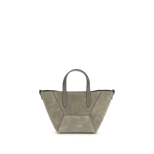 Beige Calf Leather Bos Taurus Shoulder Bag