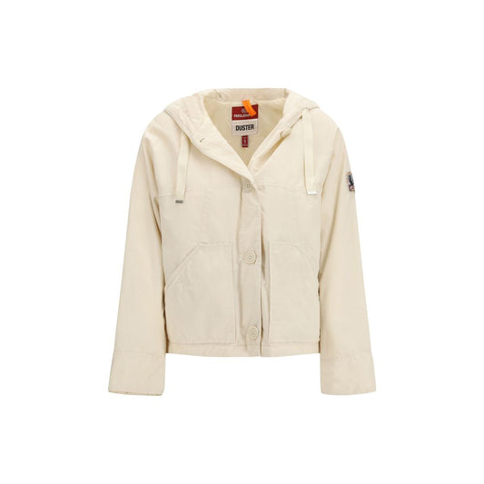 Beige Polyamide Shell Jacket