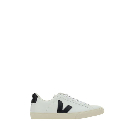 White Calf Leather Bos Taurus Sneakers