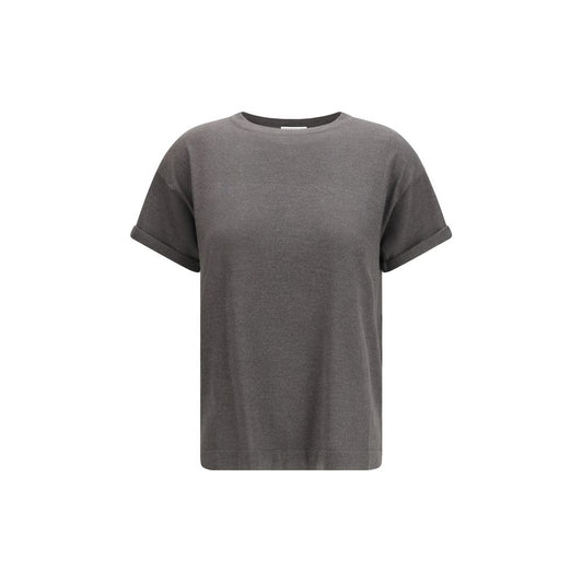Gray Nylon T-Shirt