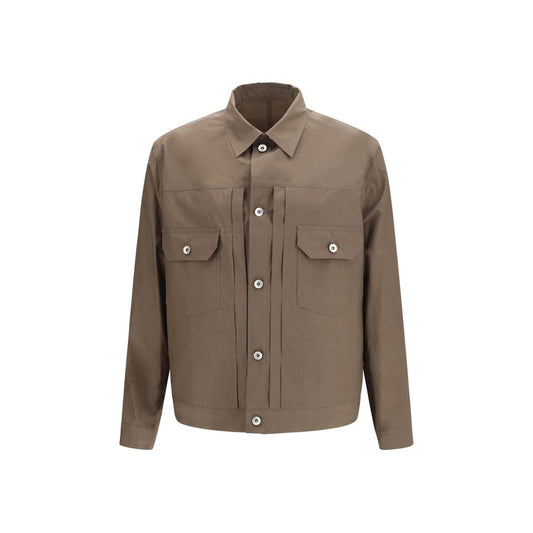 Bicolor Cotton Coat