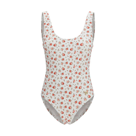 Multicolor Nylon One-Piece Swimsuit