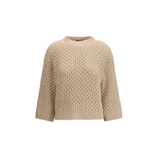 Beige Wool Oves Aries Sweatshirt
