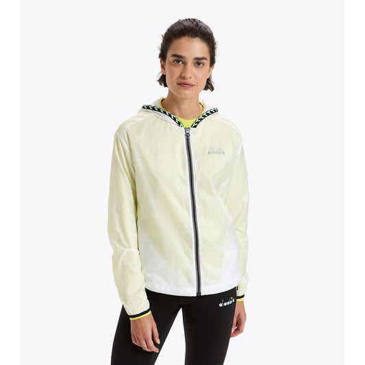 White Polyamide Shell Jacket