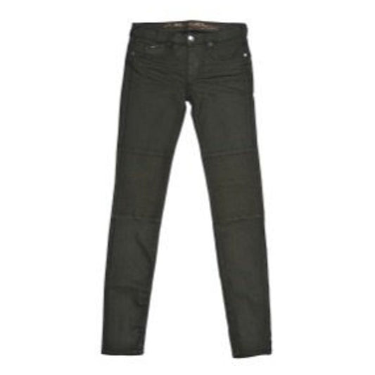 Brown Cotton Jeans Denim