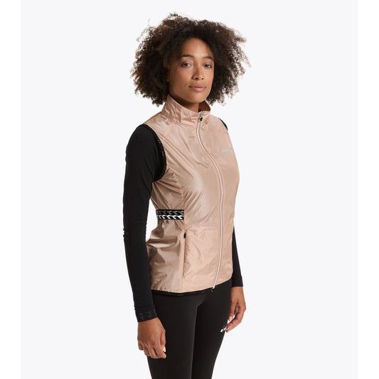 Pink Polyamide Waistcoat