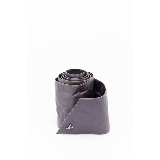 Purple Leather Belt