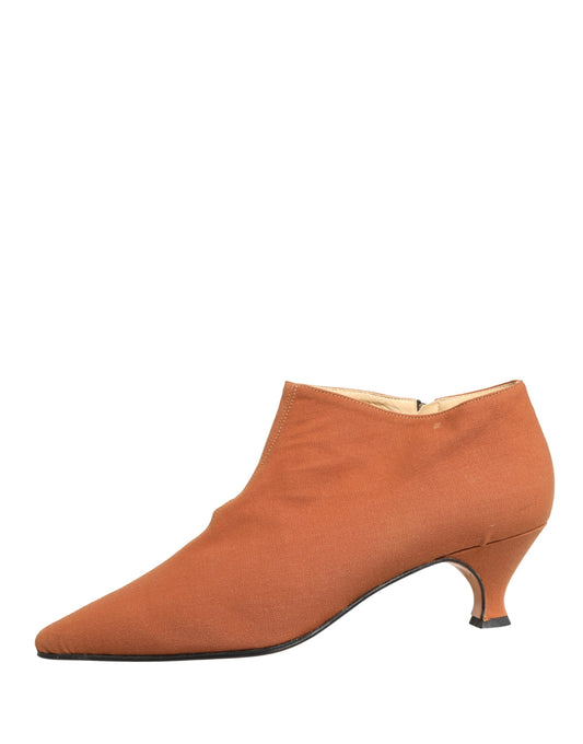 Brown Suede Ankle Boots Shoes