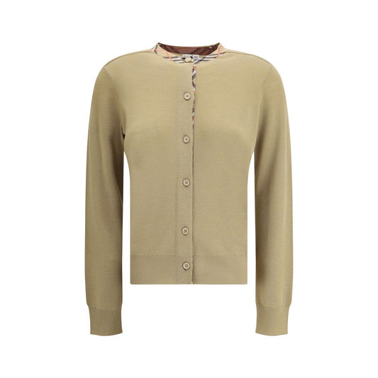 Brown Wool Oves Aries Cardigan