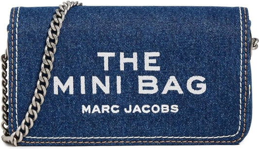 Marc Jacobs The Denim Chain Mini Bag - Dark Wash