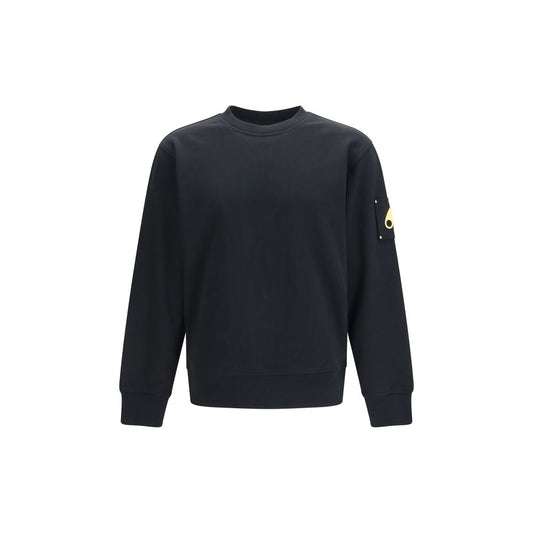 Black Cotton Sweatshirt