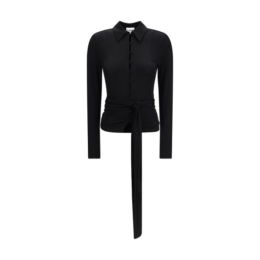 Black Recycled Polyester Shirt
