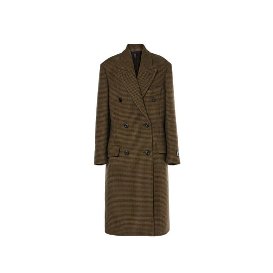Brown Fibers Coat