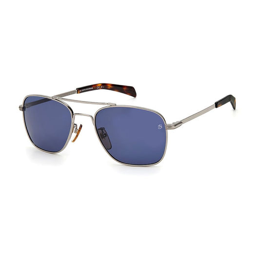 Gray Metal Sunglasses