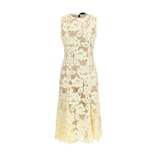 Bicolor Polyester Casual Dress