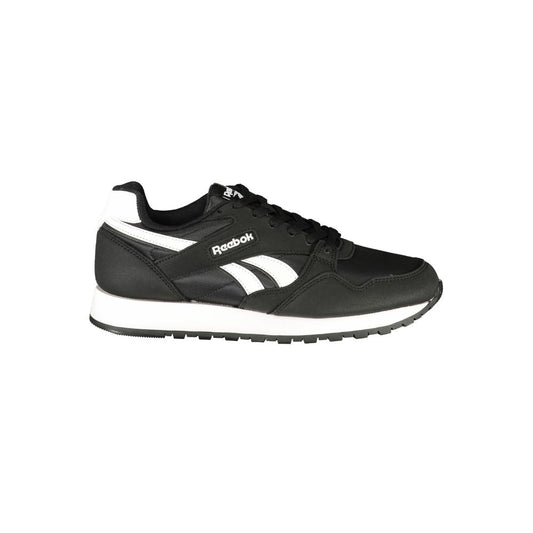 Black Polyester Unisex Sneaker