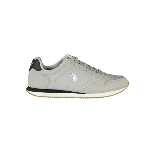 Gray Polyurethane Men's Sneaker