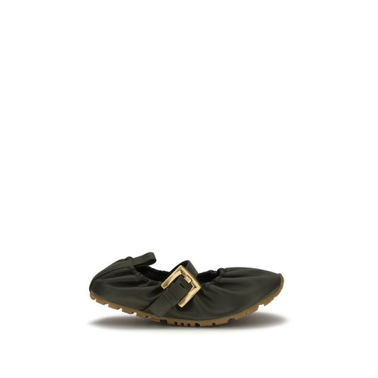 Bicolor Lamb Ovis Aries Ballet Flats