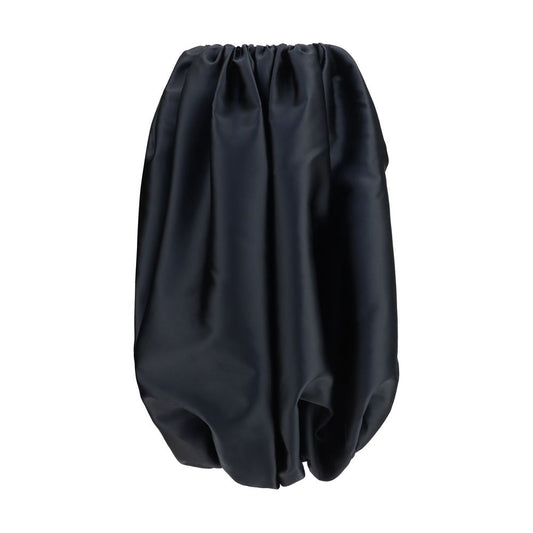 Black Polyester Skirt
