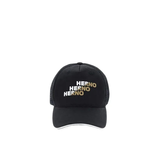Black Cotton Cap (Baseball Hat)