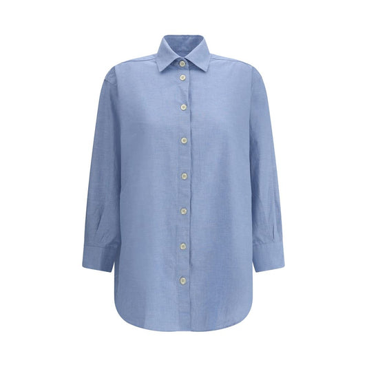 Blue Cotton Shirt